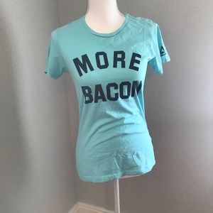 Reebok More Bacon Tee Shirt sz S